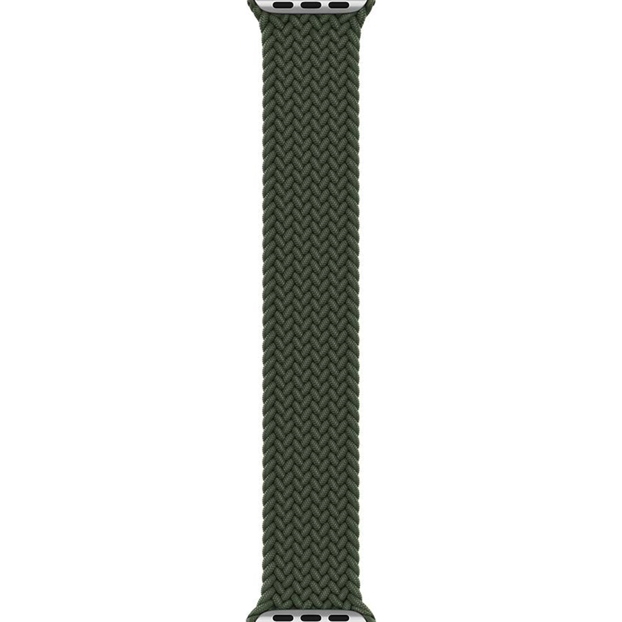 Ремінець Apple Inverness Green Braided Solo Loop - Size 5 для Apple Watch 42/44mm (MY822)